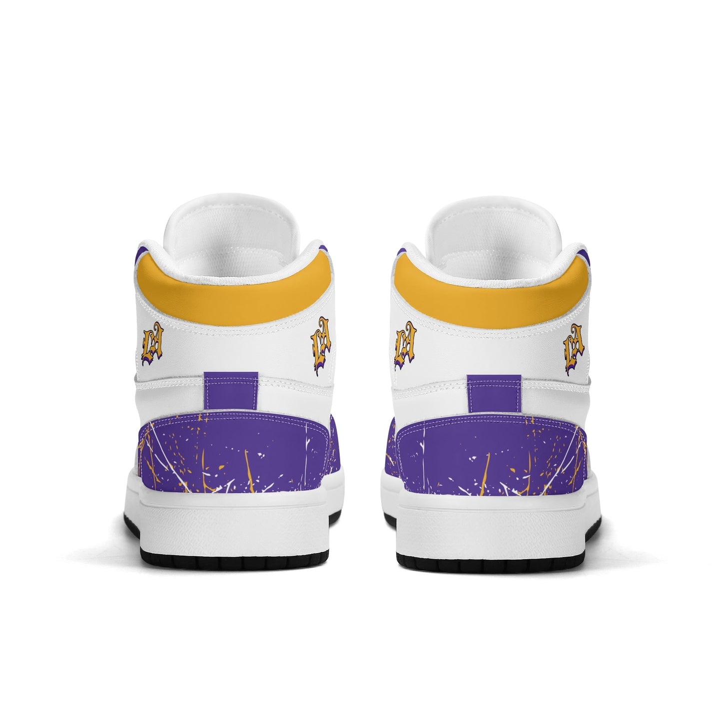 Los Angeles Basketball Team Themed Shoes For Kids