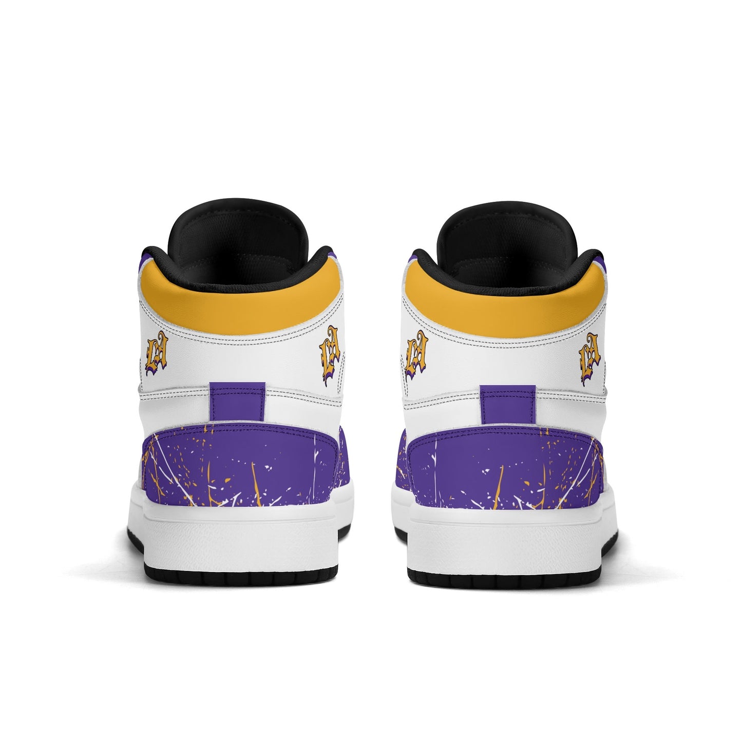Los Angeles Basketball Team Themed Shoes For Kids