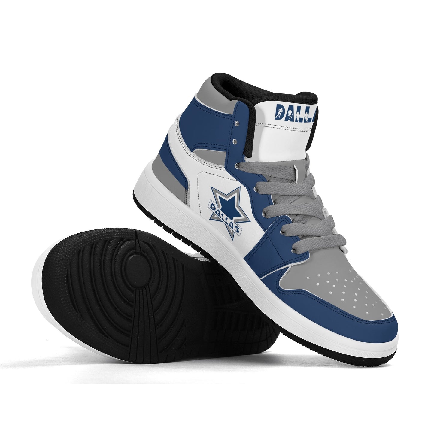 Dallas Football Team Themed Shoes For Kids