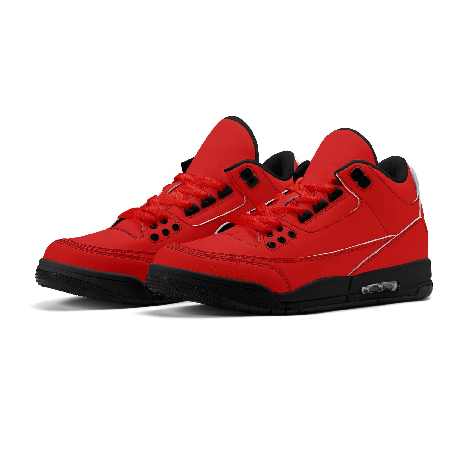 All Red Sneakers