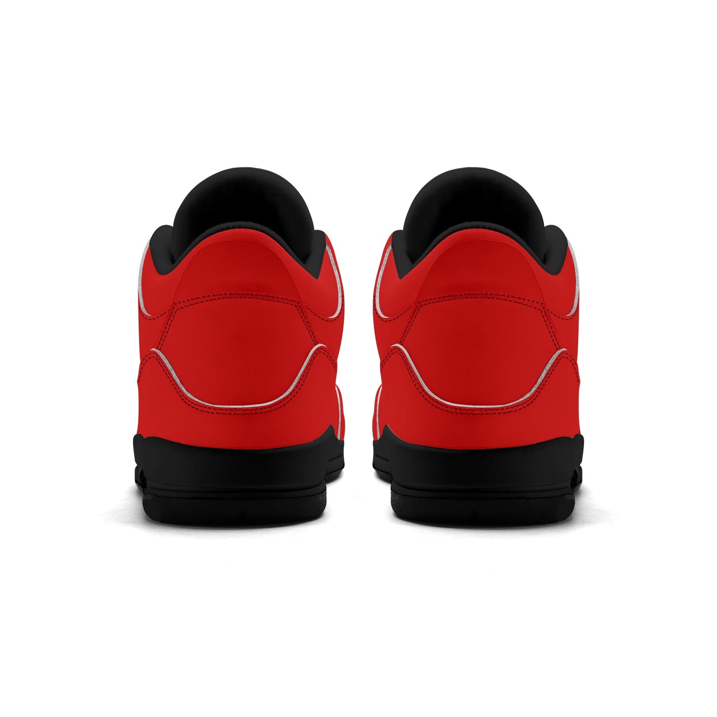 All Red Sneakers