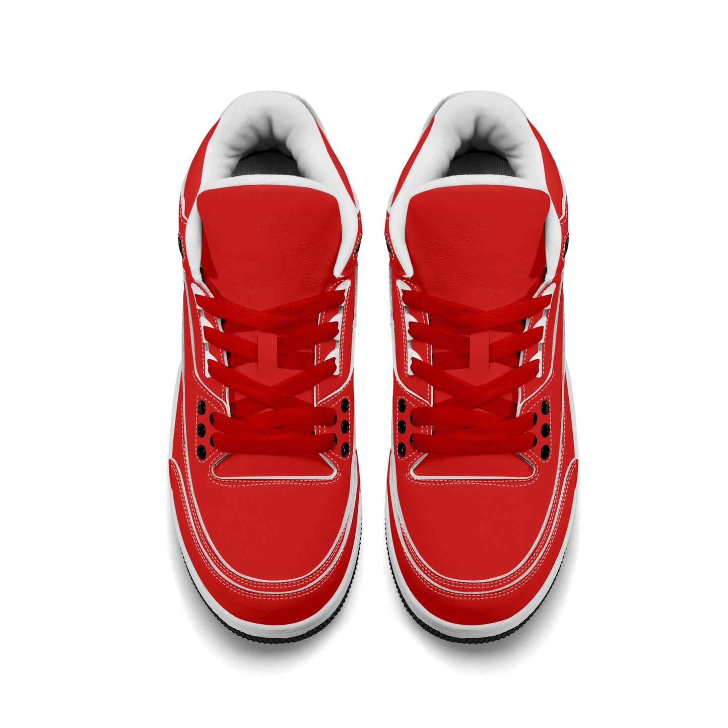 All Red Sneakers