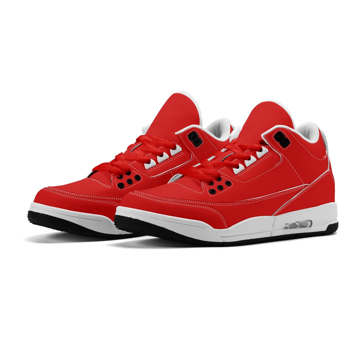 All Red Sneakers
