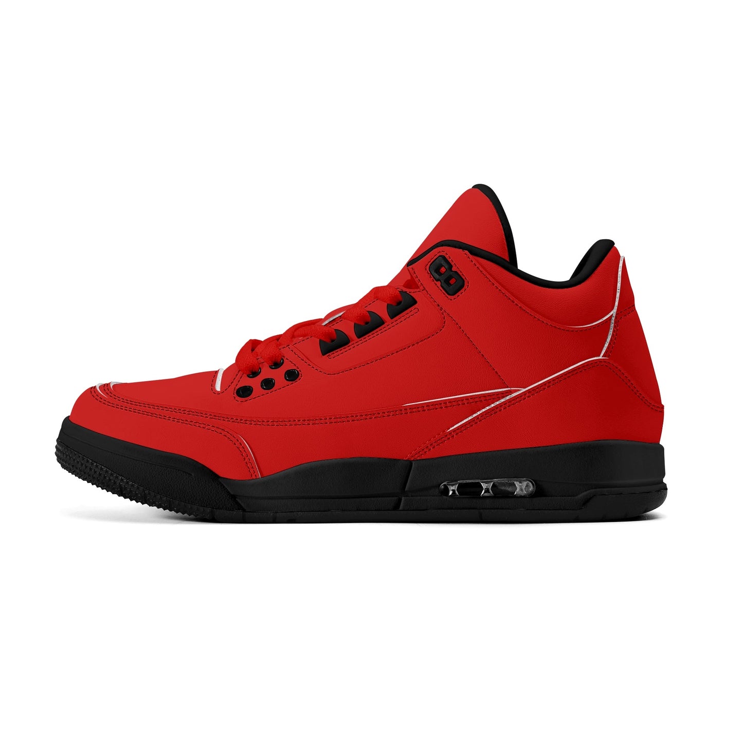 All Red Sneakers