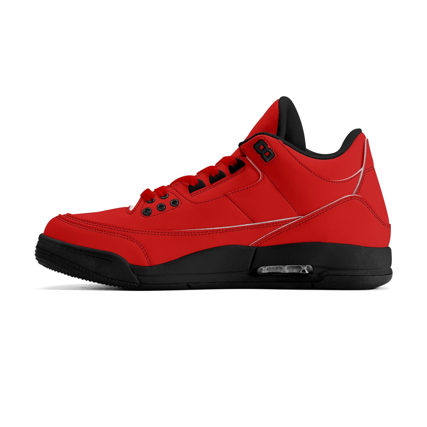 All Red Sneakers