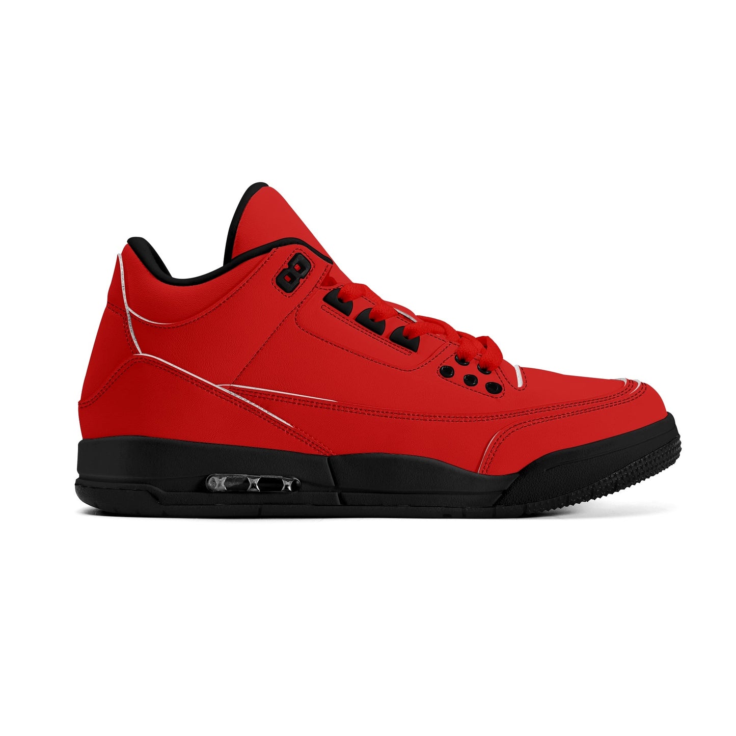 All Red Sneakers
