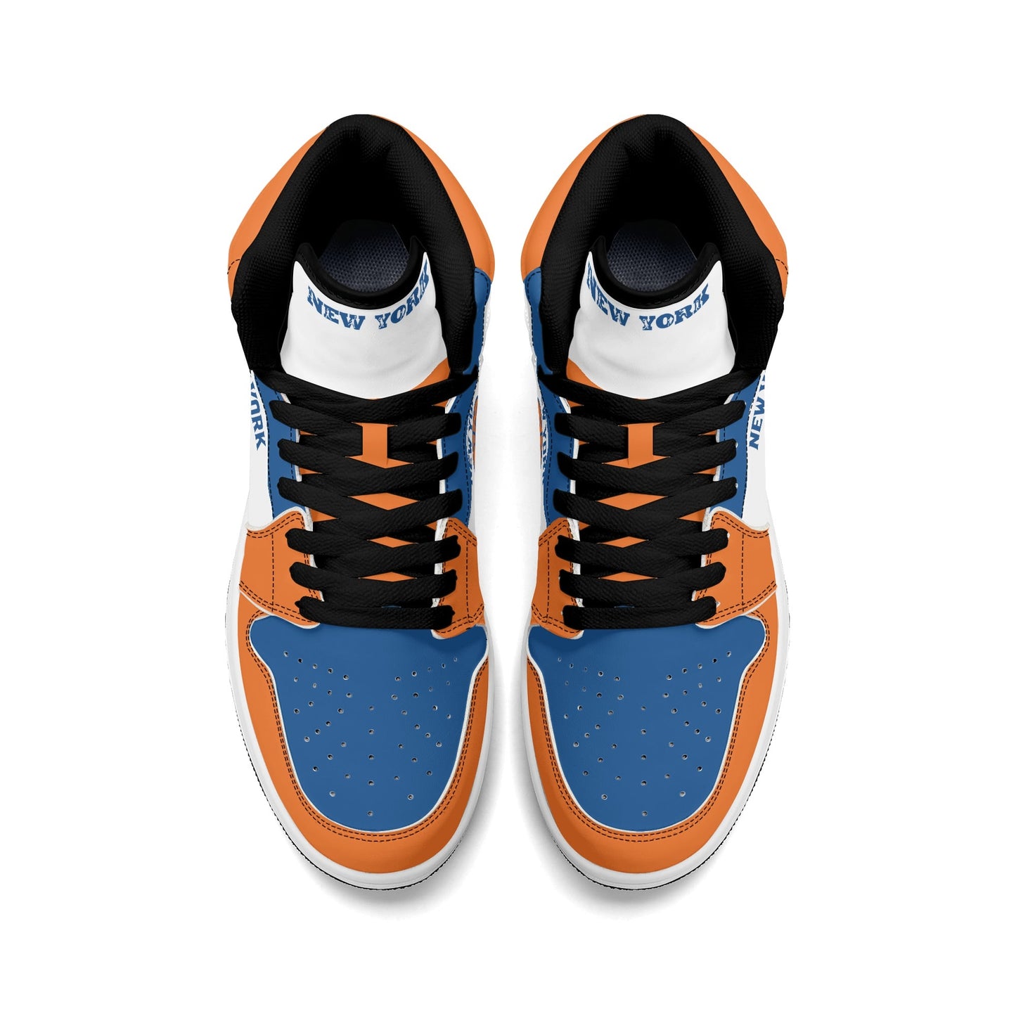 New York Basketball Shoes in blue colorway