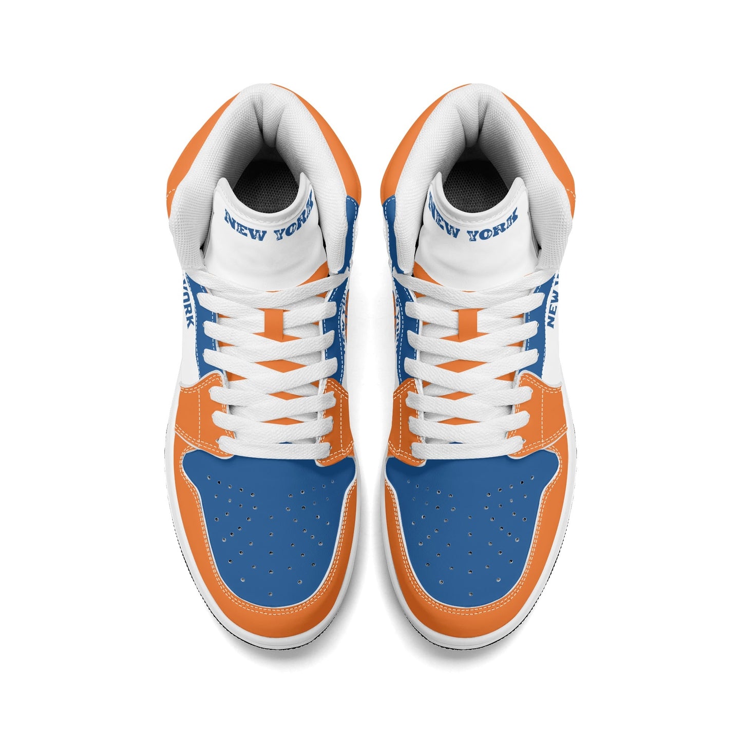New York Basketball Shoes in blue colorway