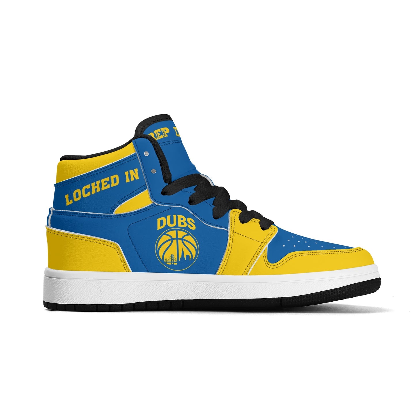 Golden State Basketball Team Themed Shoes For Kids