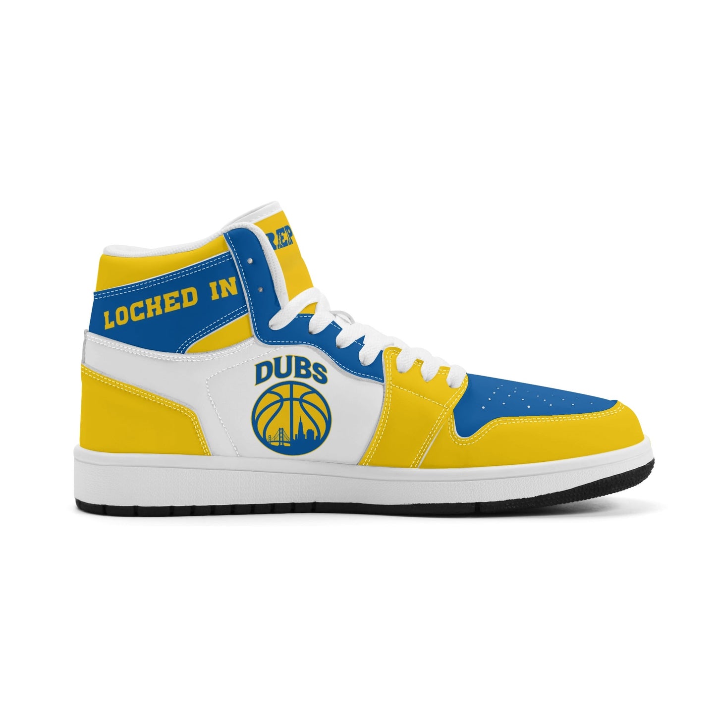 Golden State Basketball White Shoes in white colorway