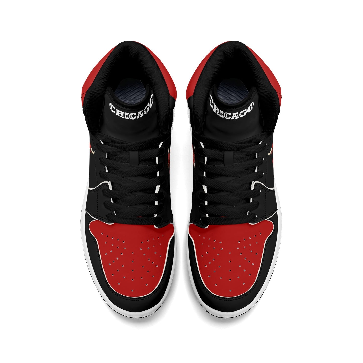 Chicago Basketball Black Shoes in black colorway