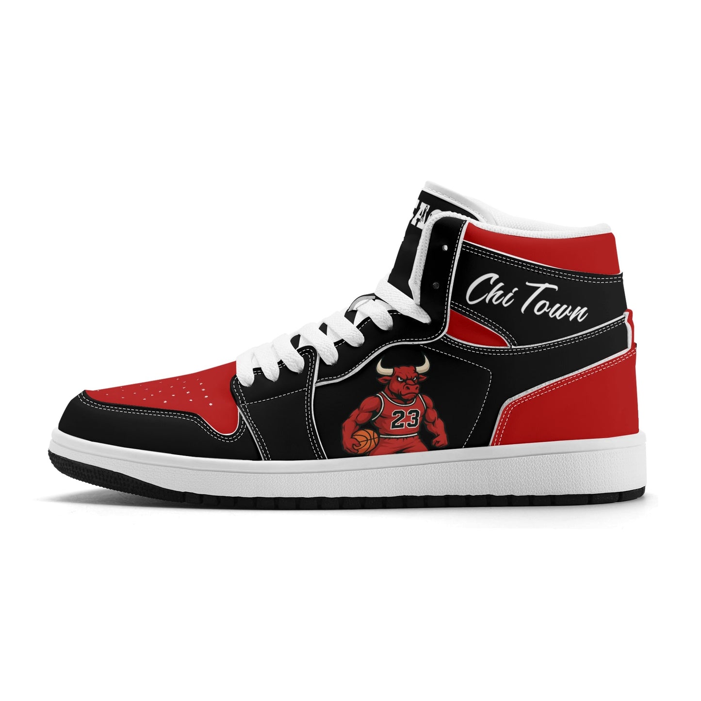 Chicago Basketball Black Shoes in black colorway