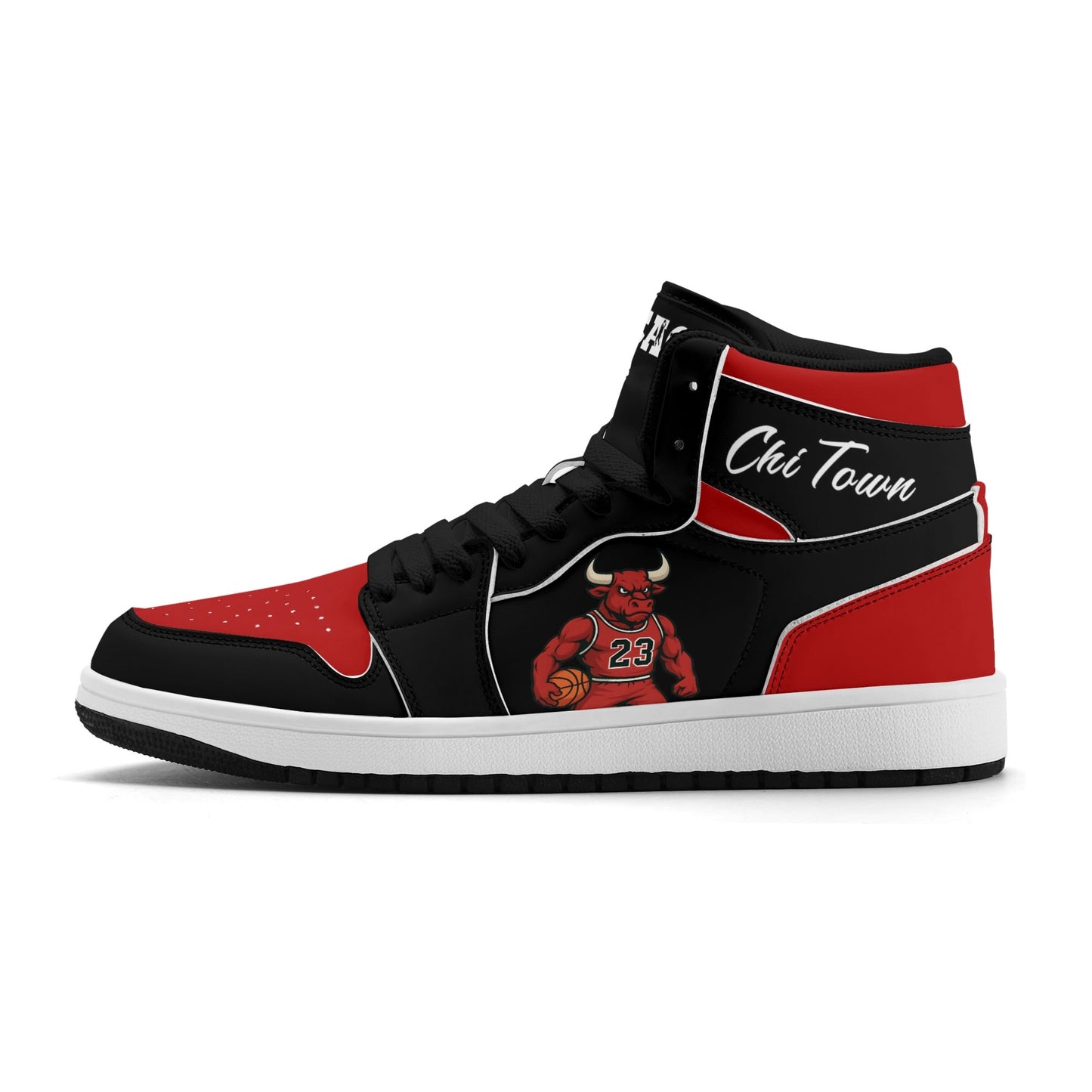 Chicago Basketball Black Shoes in black colorway