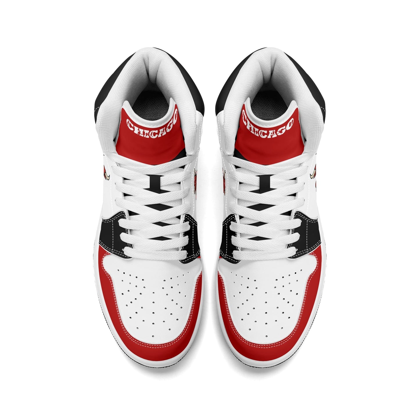 Chicago Basketball White Shoes in white colorway