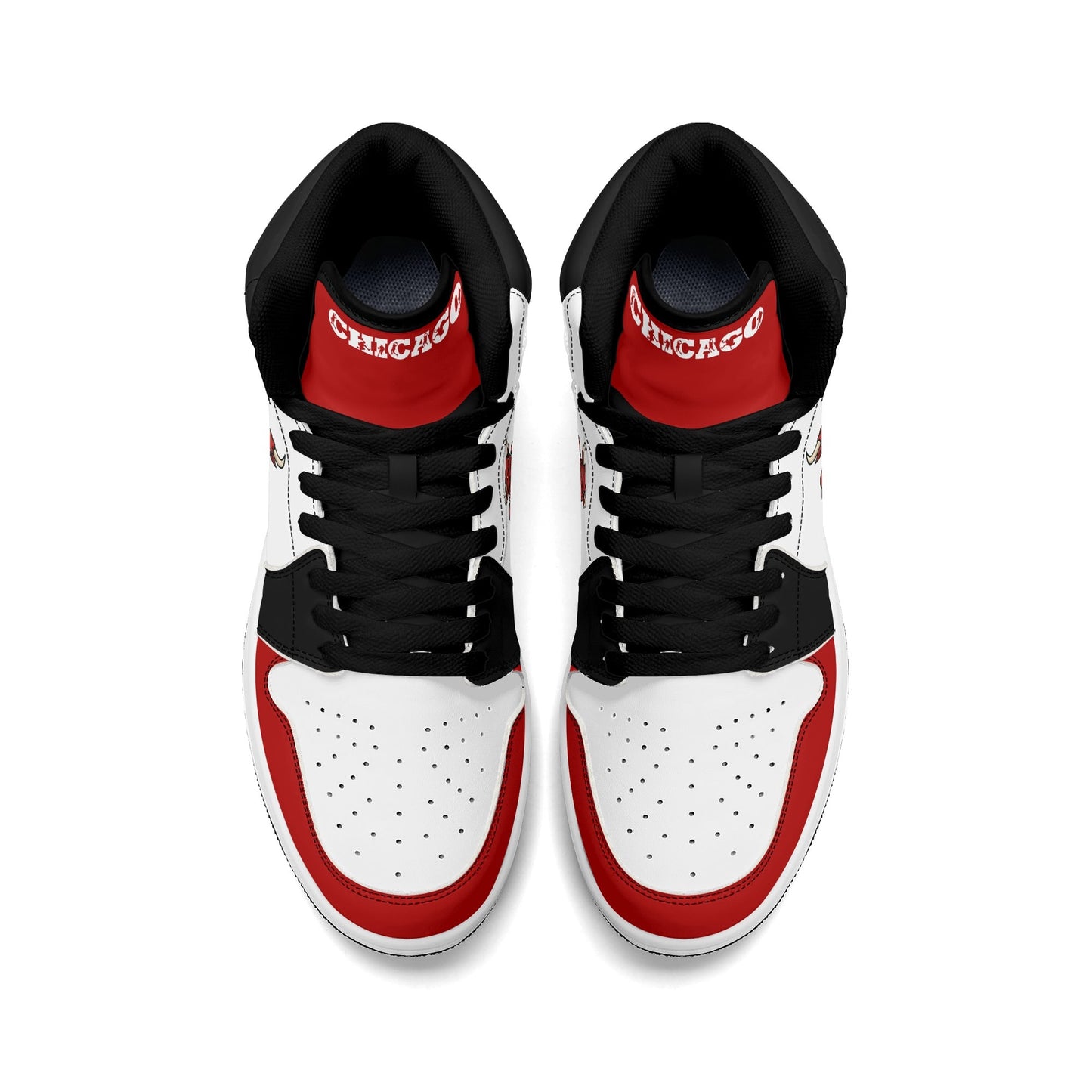 Chicago Basketball White Shoes in white colorway
