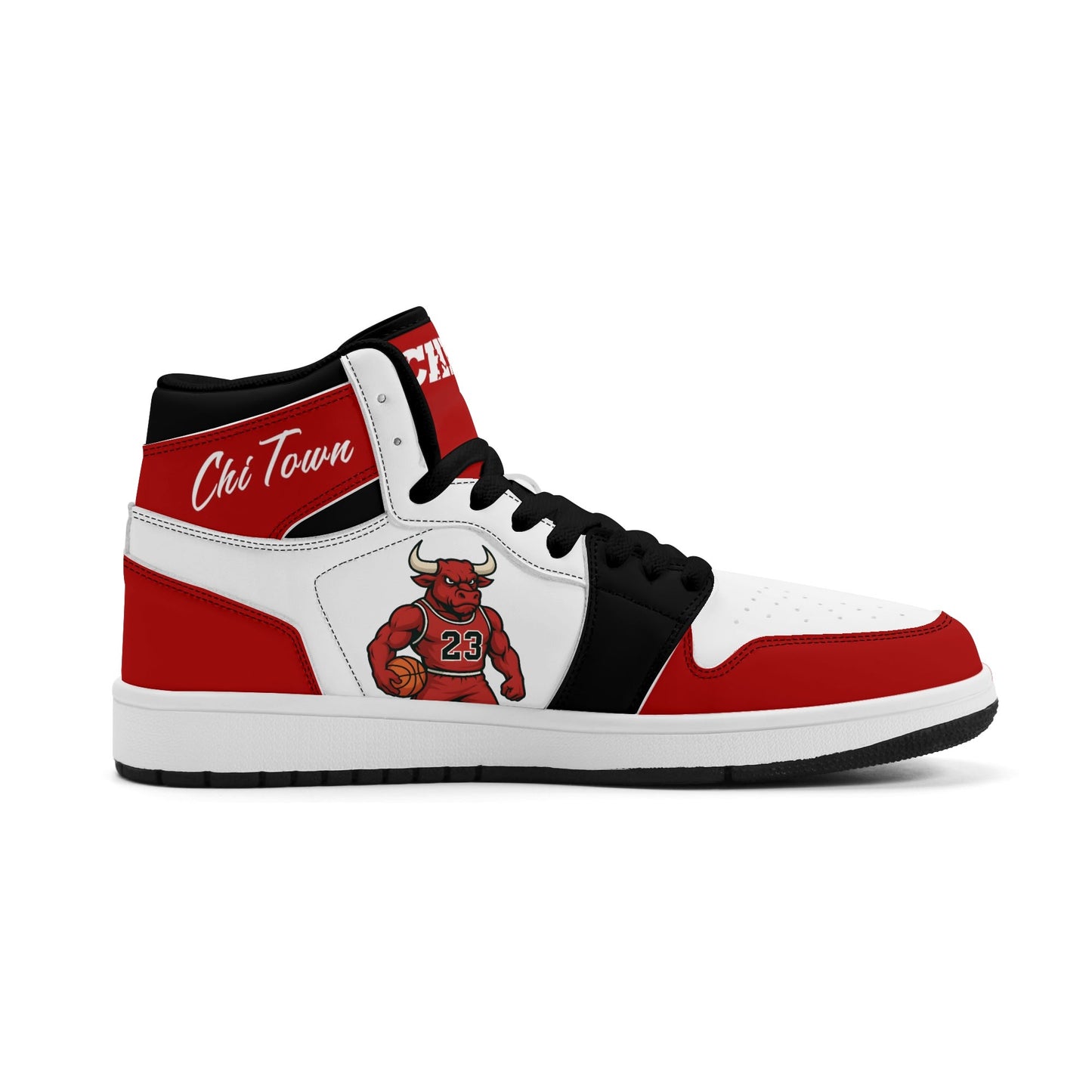 Chicago Basketball White Shoes in white colorway