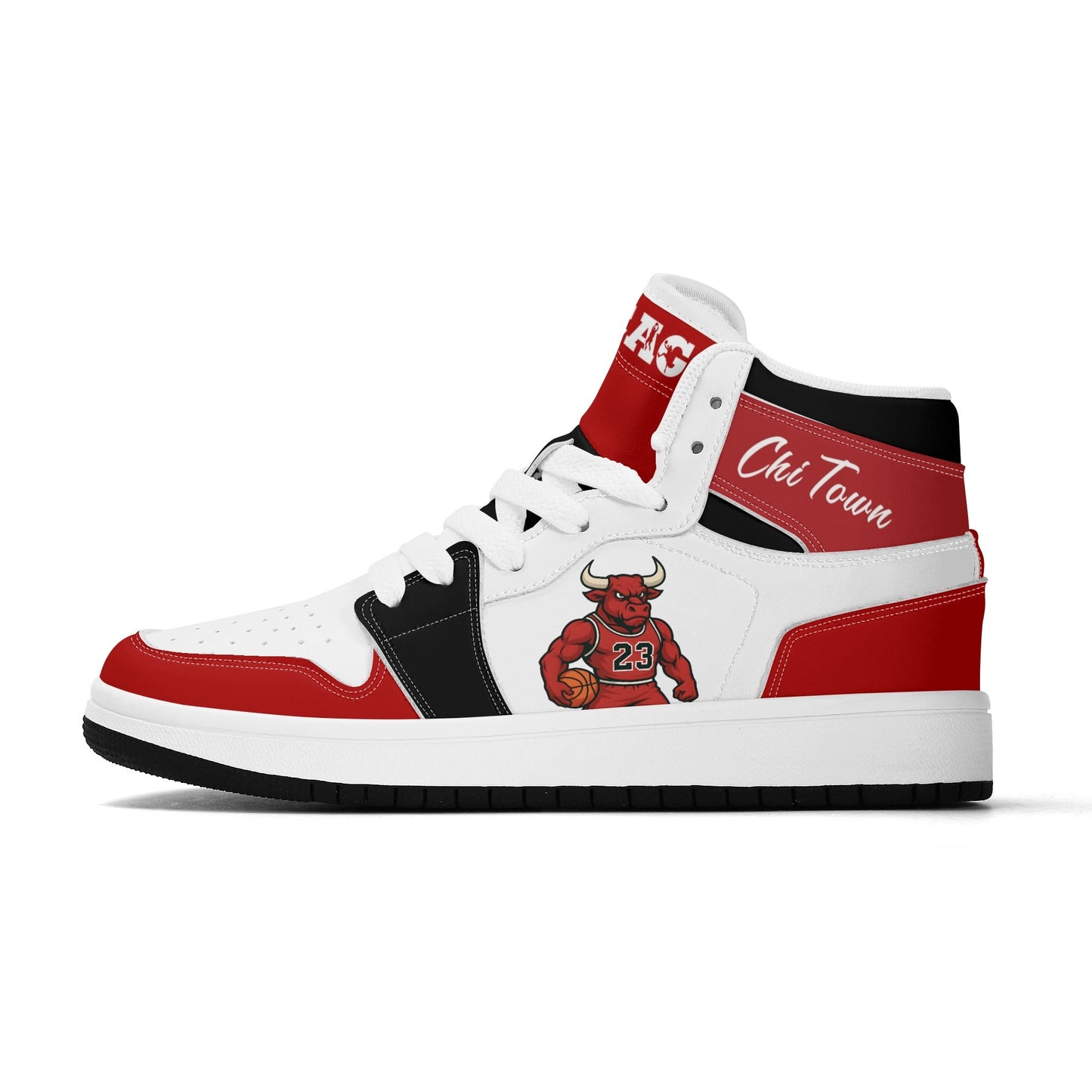 Chicago Basketball Team Themed Shoes For Kids