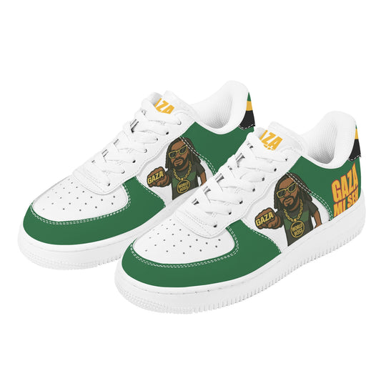 Gaza Mi Seh White Shoes in white colorway