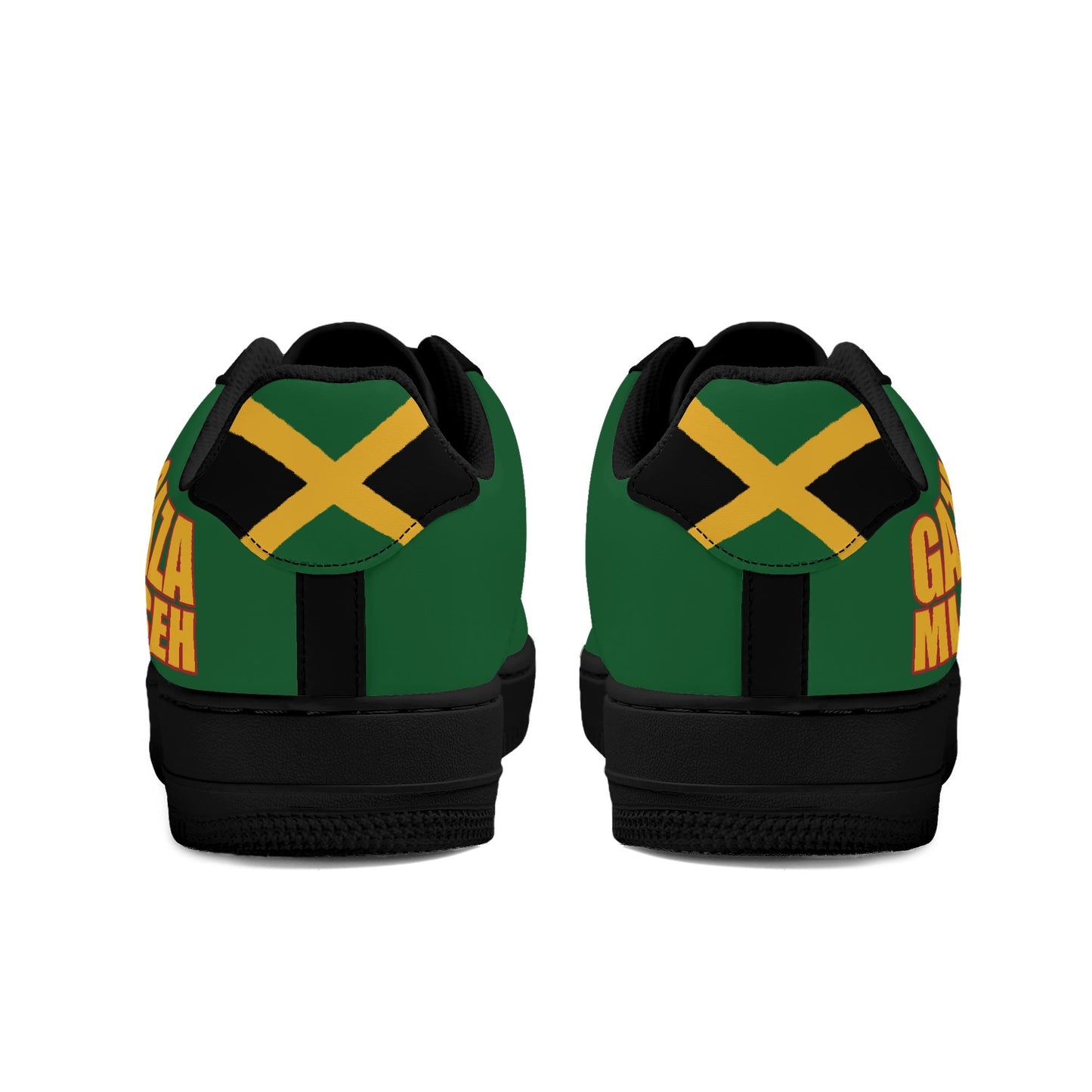 Gaza Mi Seh Black Shoes in black colorway