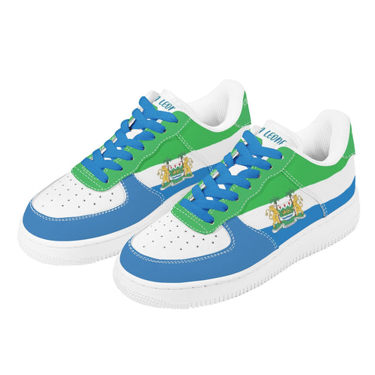 Sierra Leone Flag Shoes flag colors