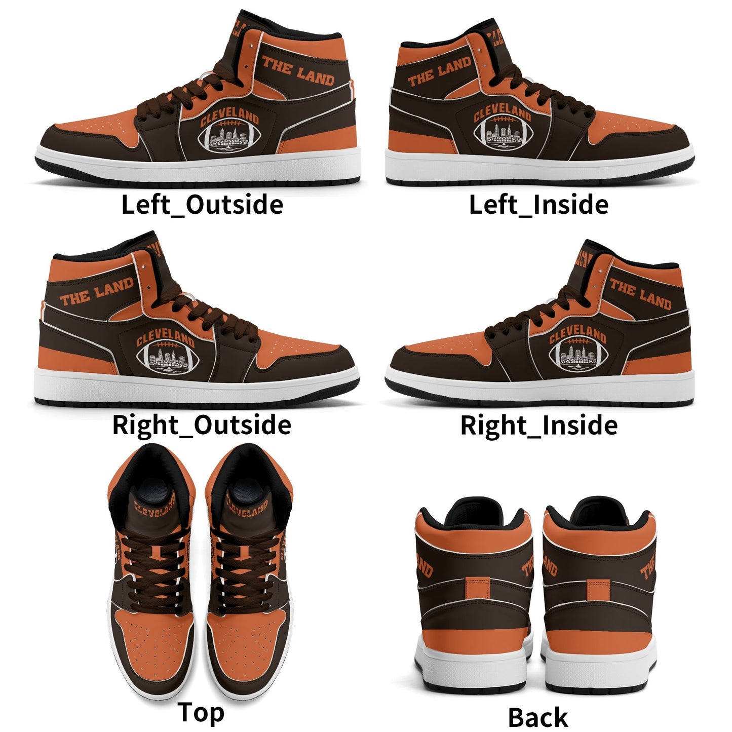 Cleveland Football Team Sport Shoes