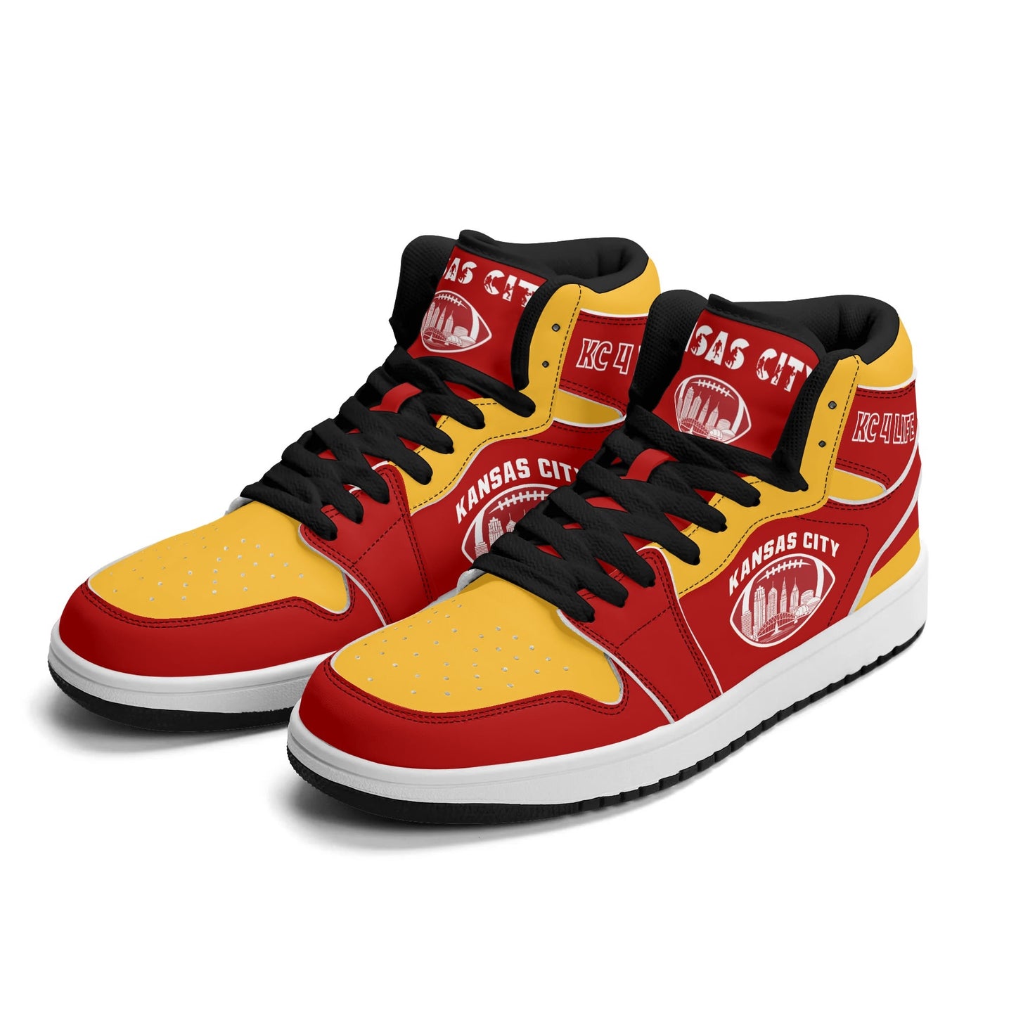 Kansas City Football Team Shoes - Red
