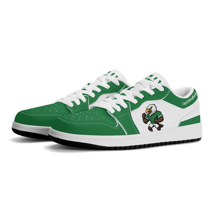 Philadelphia Football-Inspired Low Top Sneakers Green - Jamrock Low