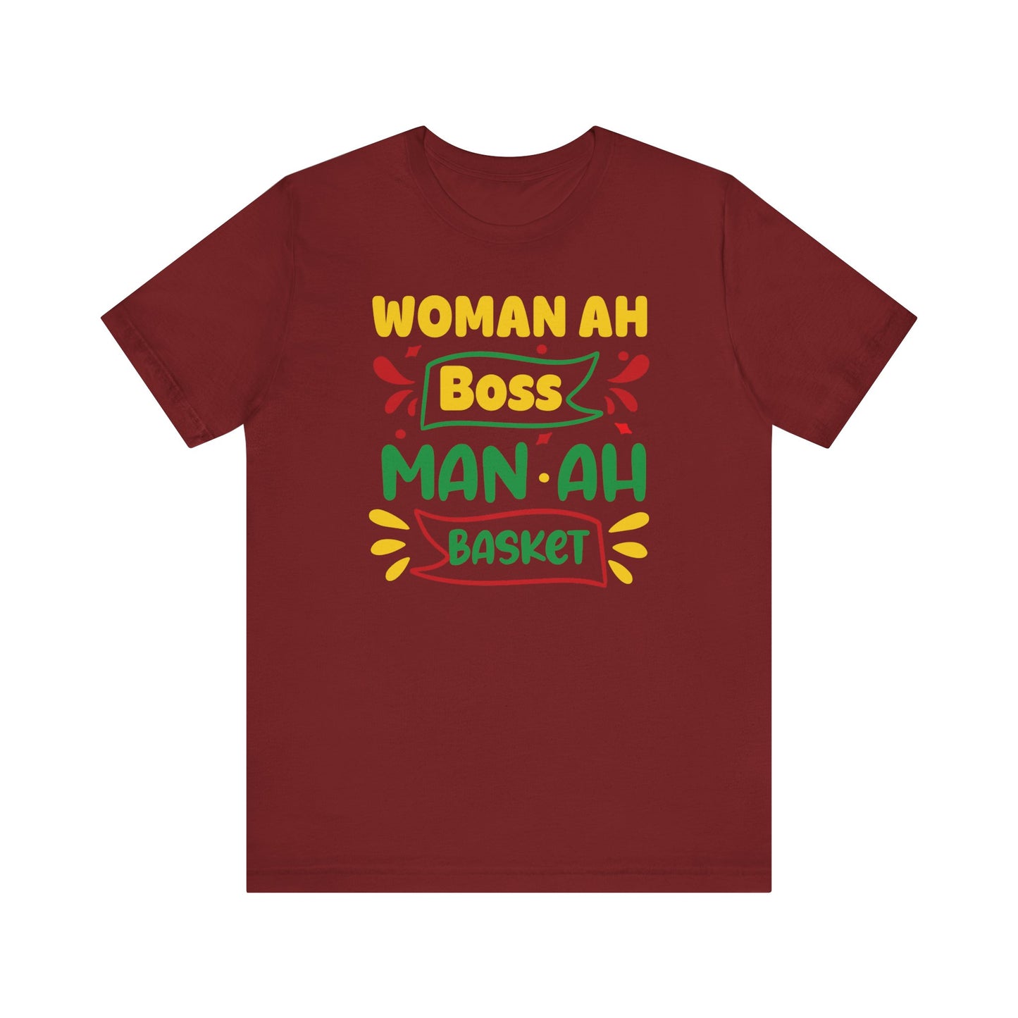 Jamaica T-Shirt - Woman Ah Boss