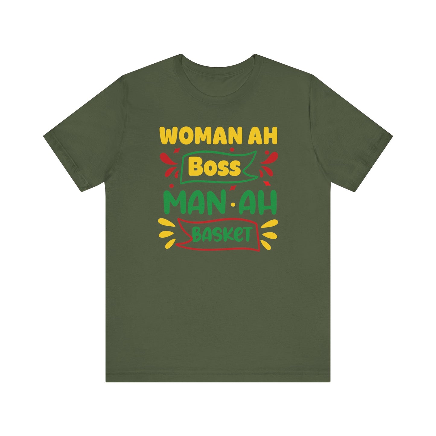 Jamaica T-Shirt - Woman Ah Boss