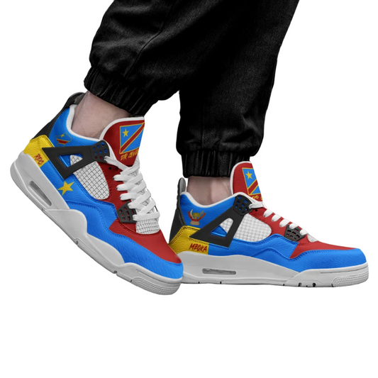 DR Congo Flag Shoes