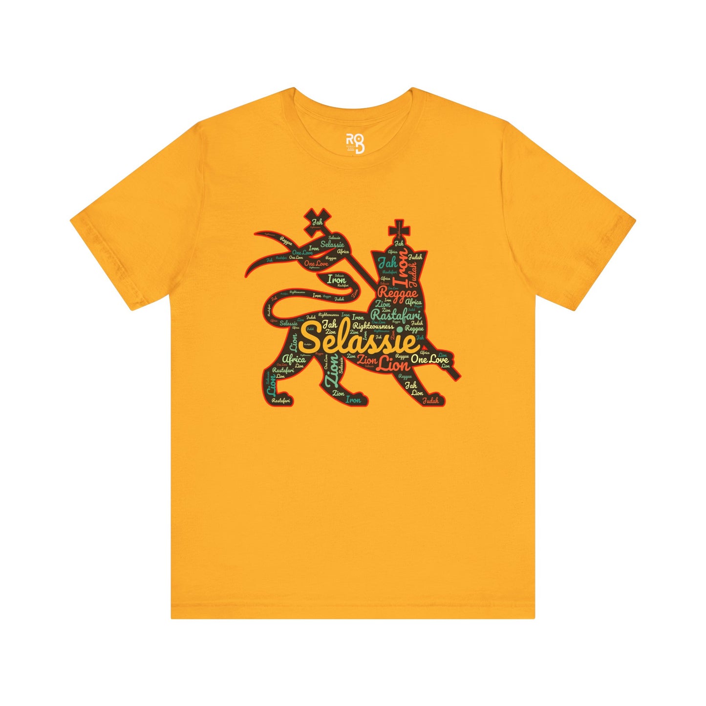 Rasta Lion Of Judah Cotton T-Shirt