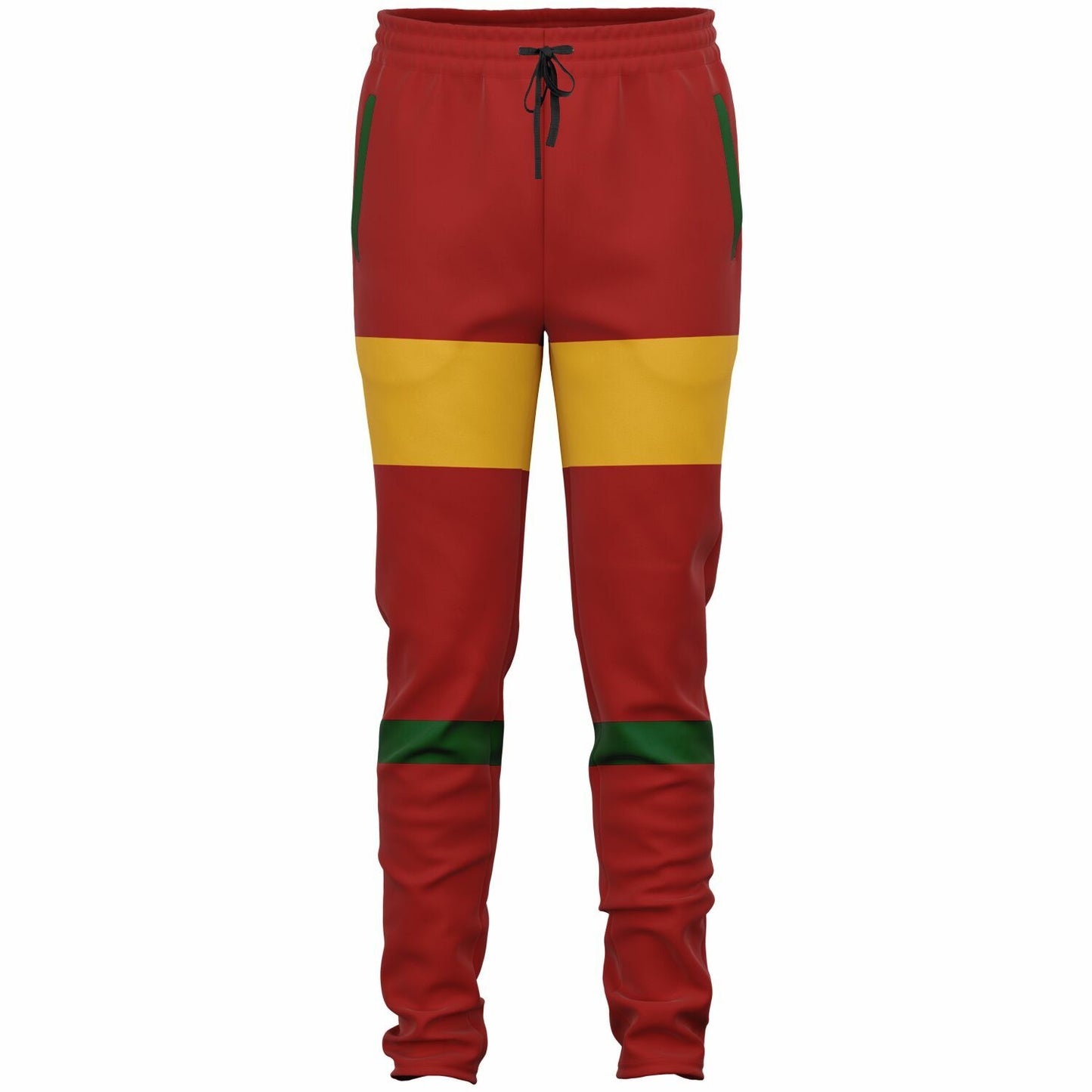 Rasta Track Pants - Blue Mountain Block - Athletic