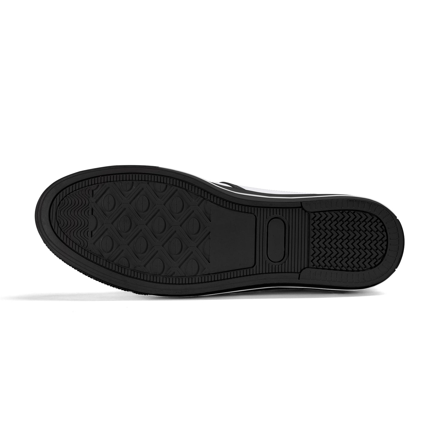 Rasta Slip Ons Shoes in red/gold/green colorway