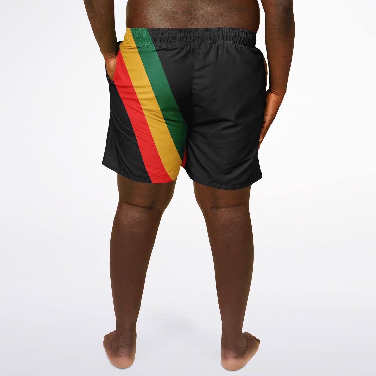 Rasta LOJ Plus-size Swim Trunks