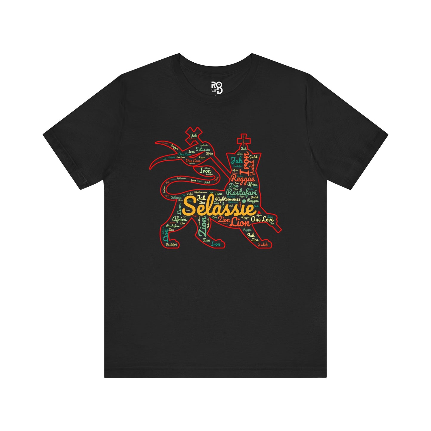 Rasta Lion Of Judah Cotton T-Shirt