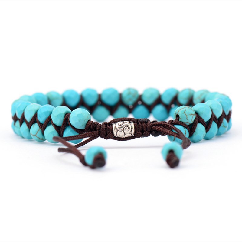 African Turquoise Adjustable Bracelet