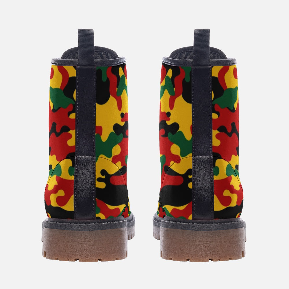 Combat Camo Shoes with camo print
