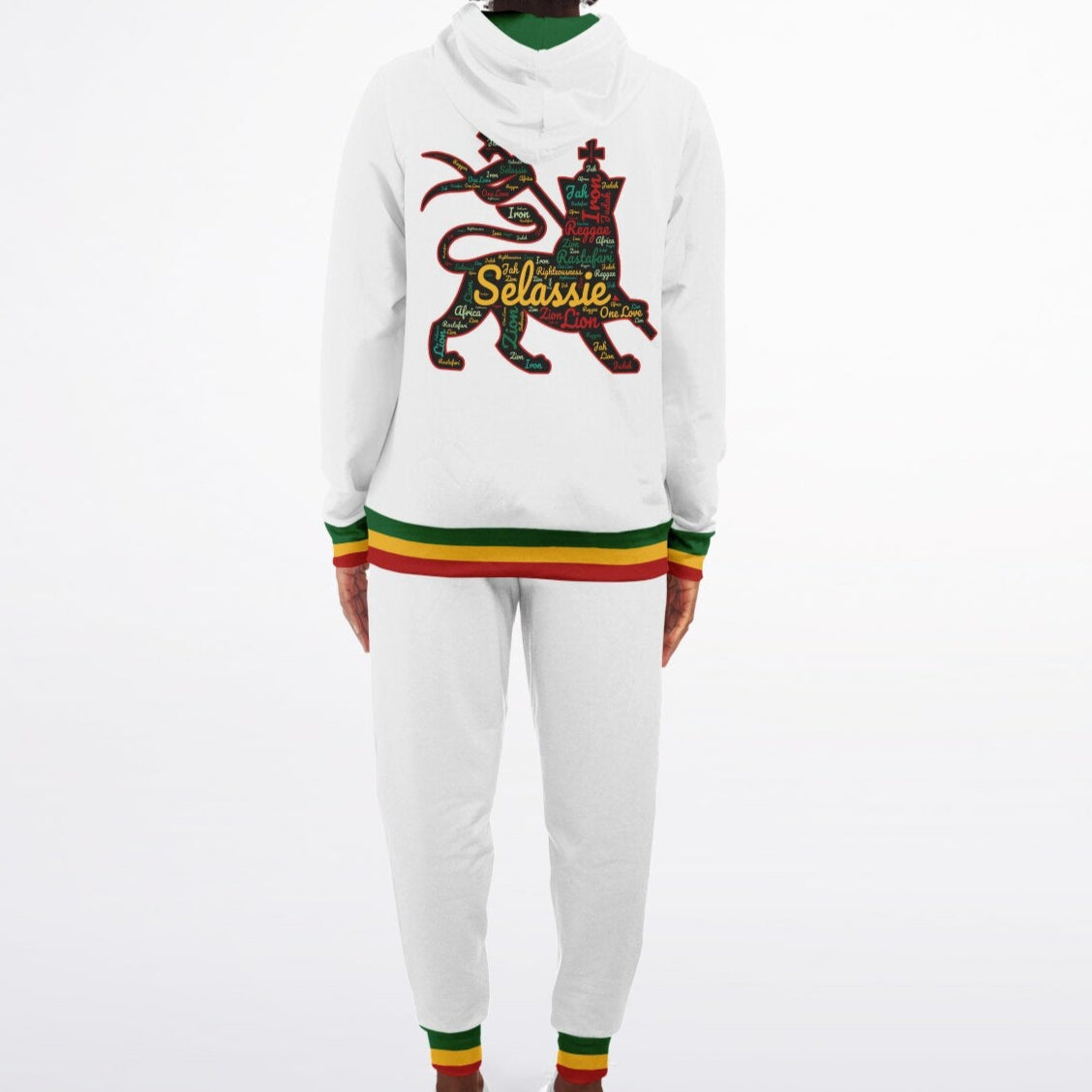 Rasta Zip Hoodie & Jogger Set - Negril Flow - Casual
