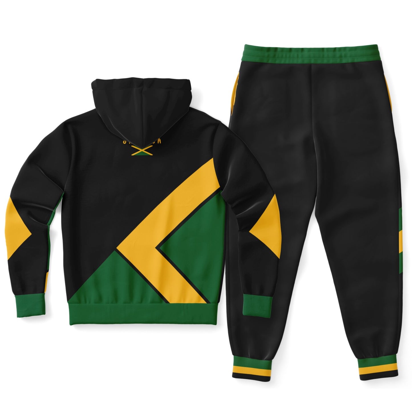 Jamaica Zip Hoodie & Jogger Set - Livity Black - Casual