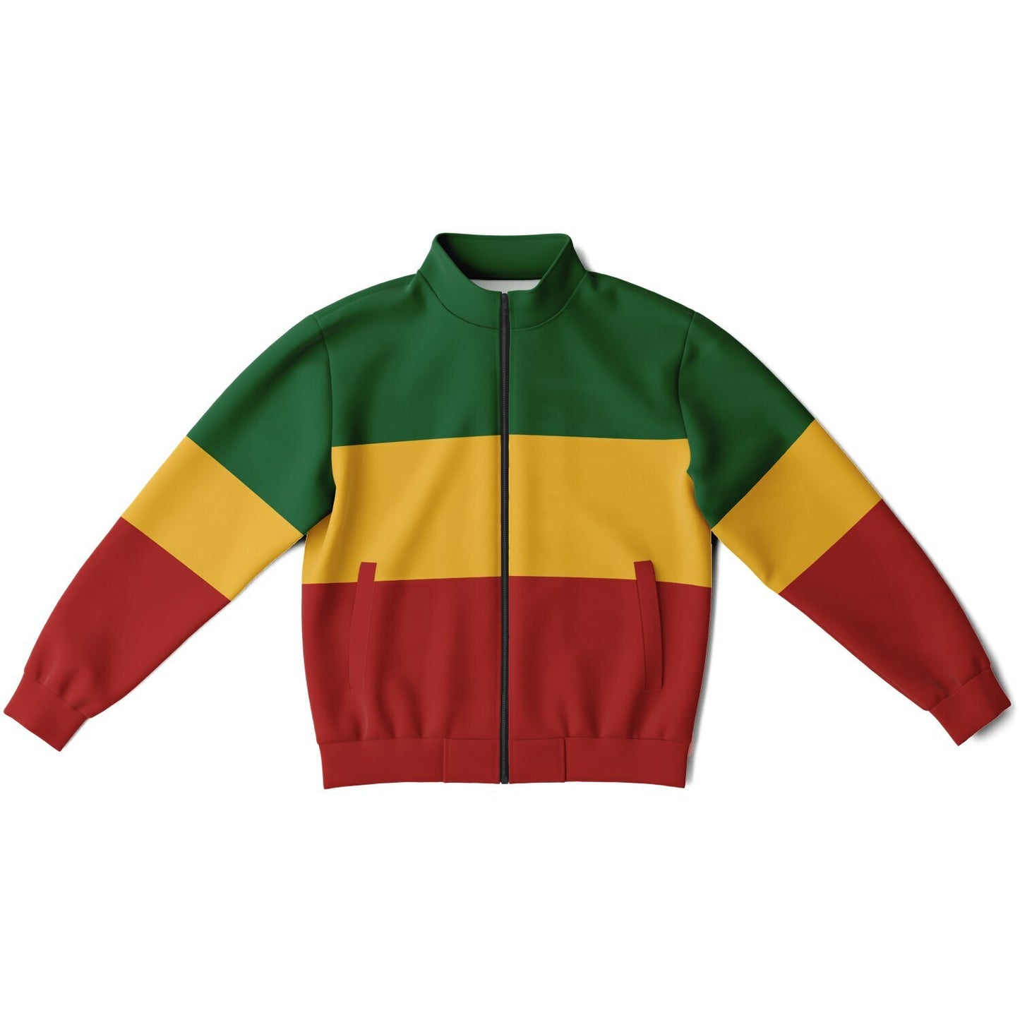 Rasta Track Jacket - Ocho Rios Stripe - Athletic