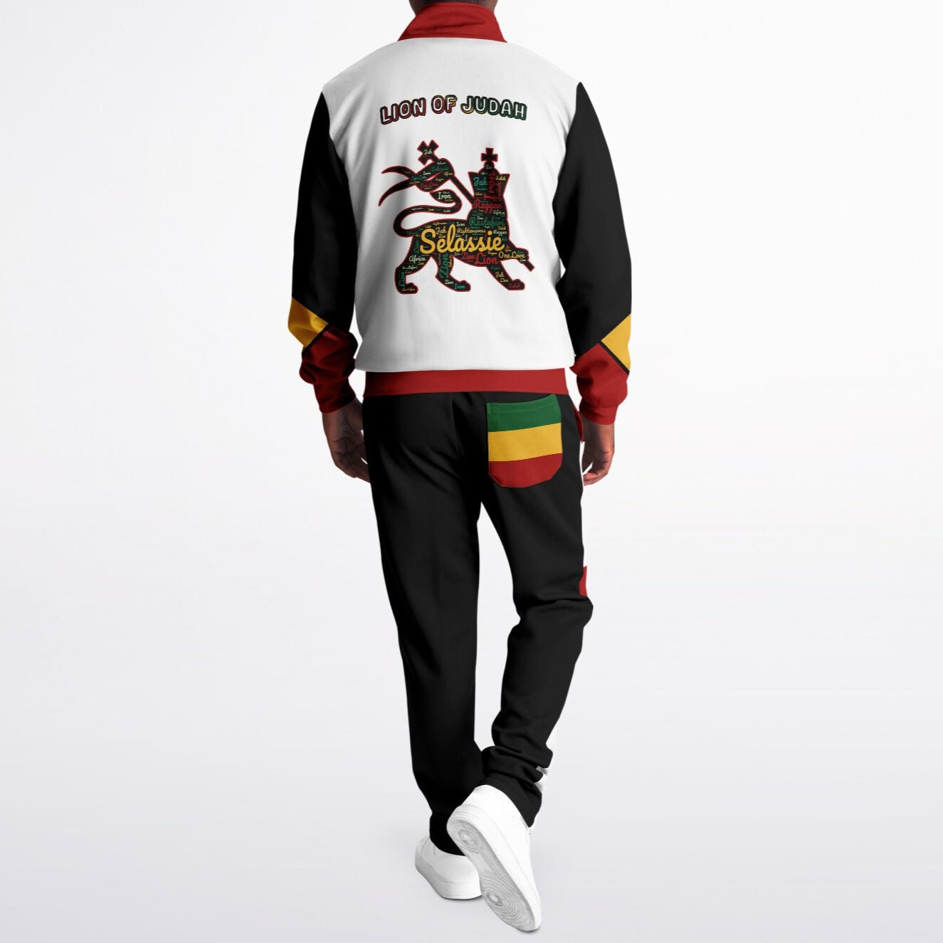 Jamaica Tracksuit - One Drop White - Athletic
