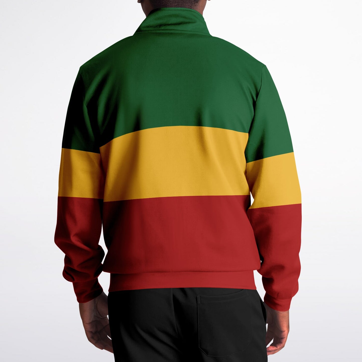 Rasta Track Jacket - Ocho Rios Stripe - Athletic