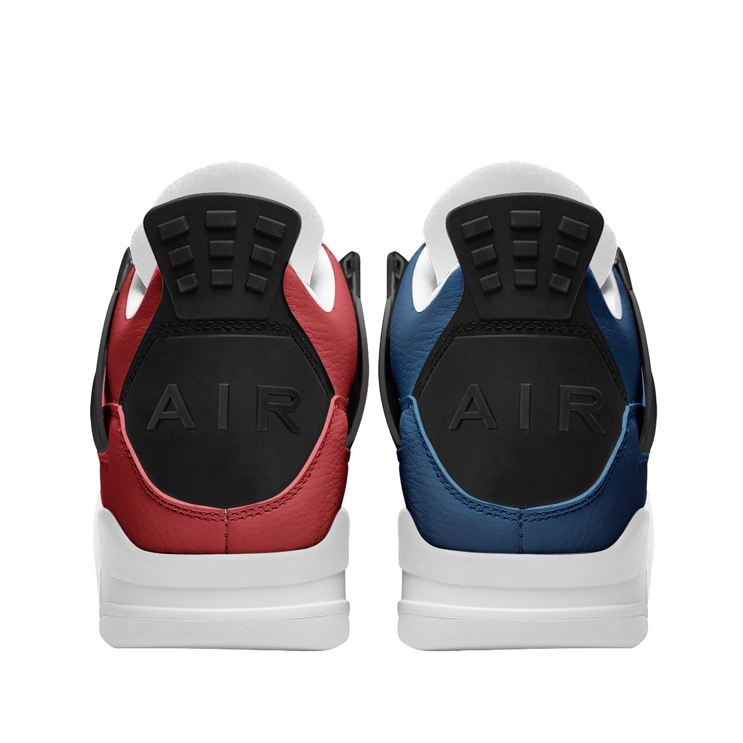 USA Red Blue Mid Shoes in red/blue colorway