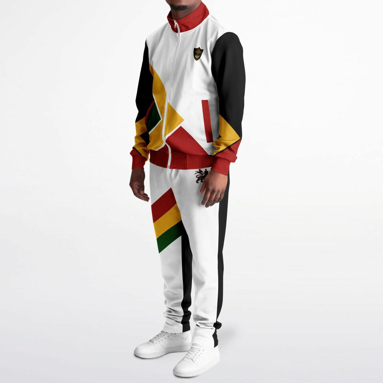 Jamaica Tracksuit - One Drop White - Athletic