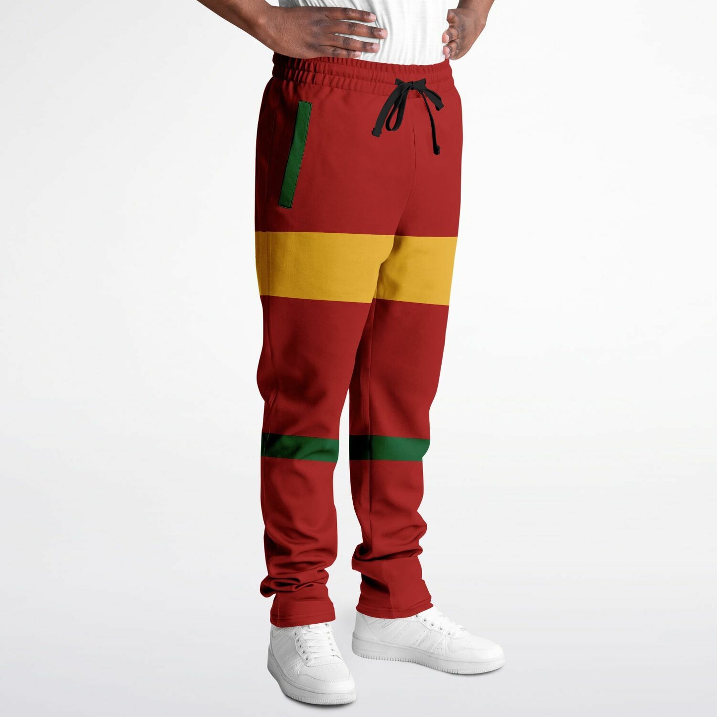 Rasta Track Pants - Blue Mountain Block - Athletic
