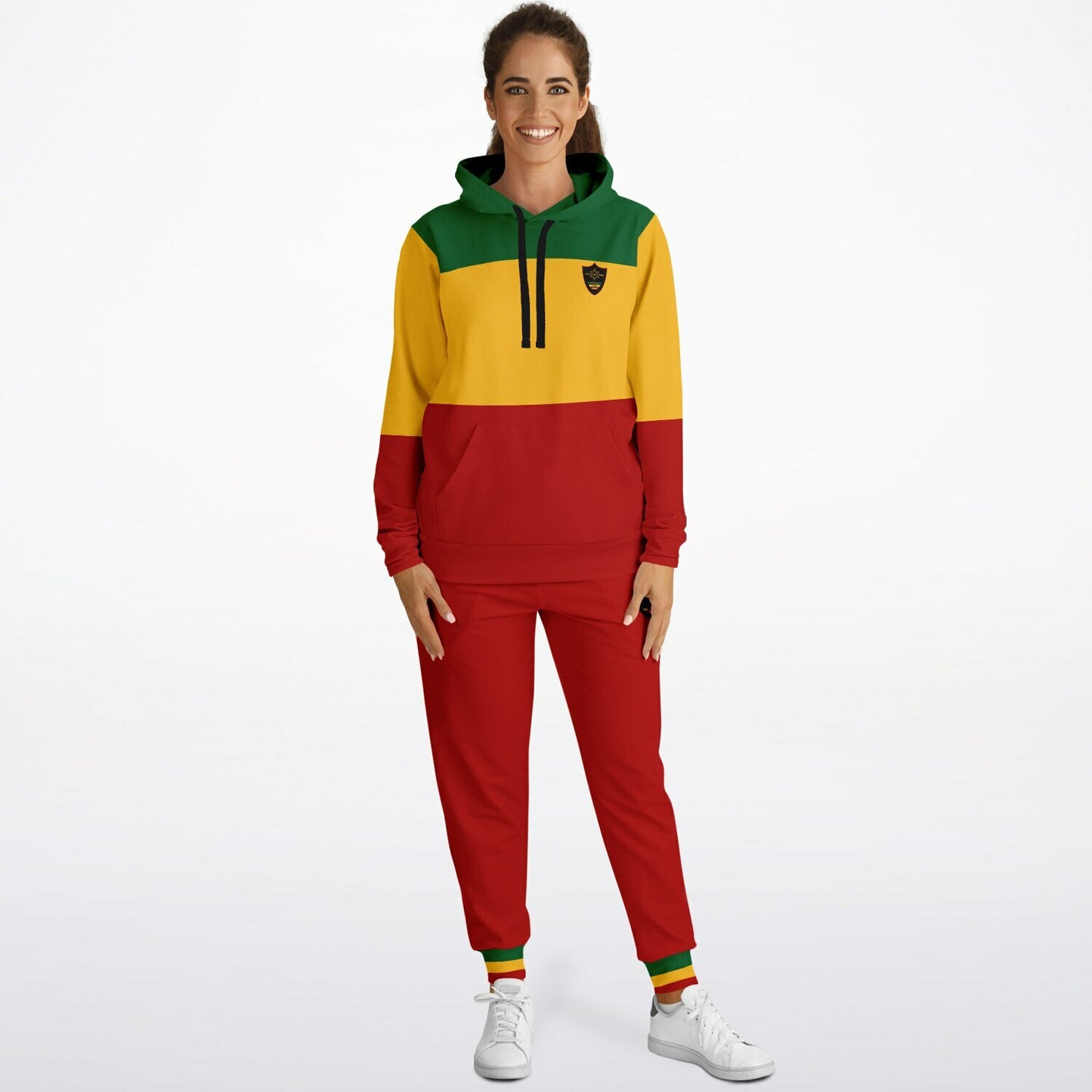 Rasta Pullover Hoodie & Jogger Set - Spanish Town Tape - Casual