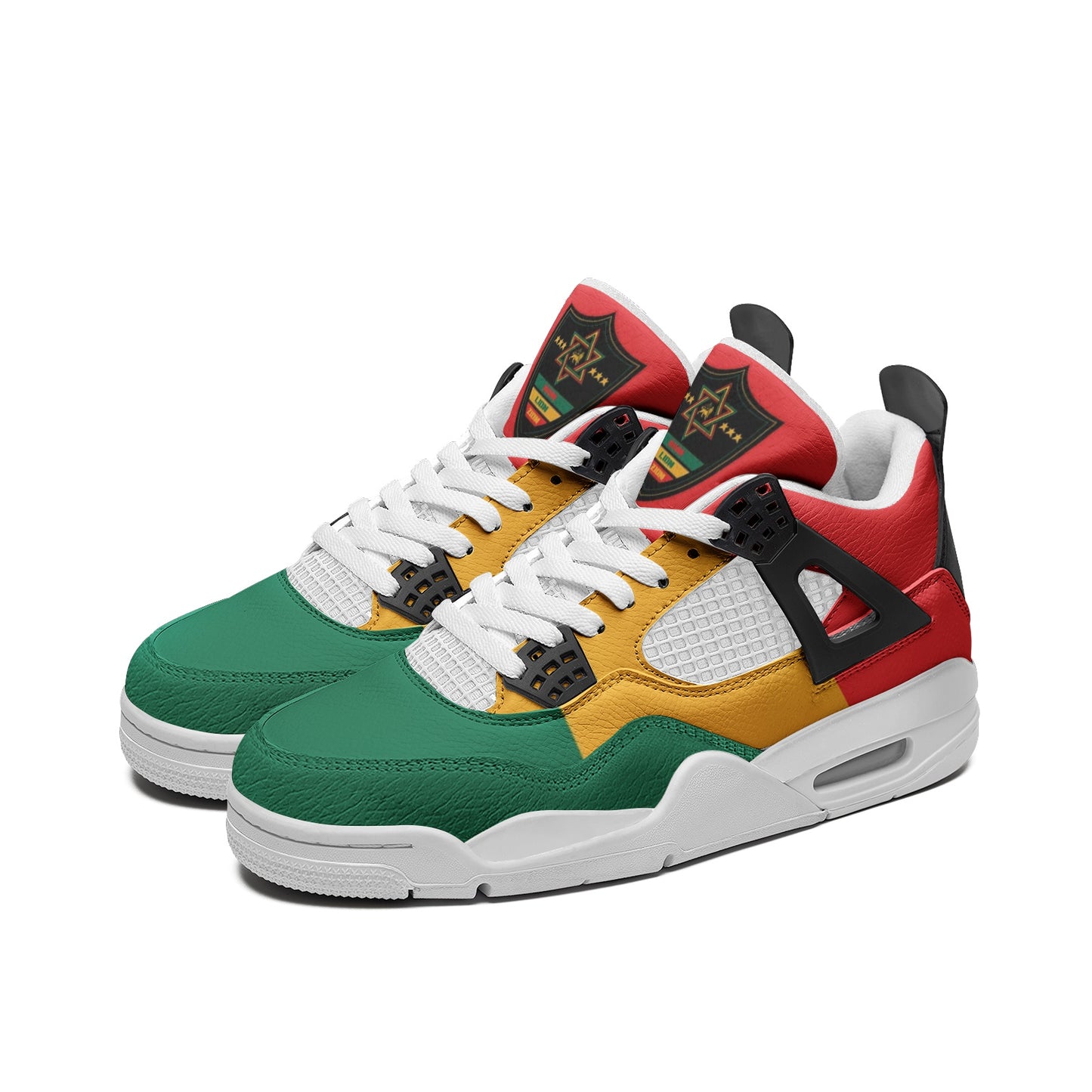 Rasta Flag Mid Shoes Rebel Sole