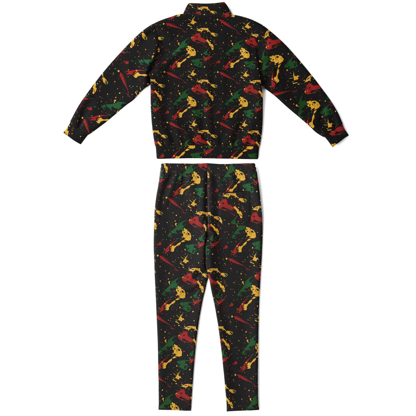 Rasta Tracksuit - Irie Stripe Black - Athletic