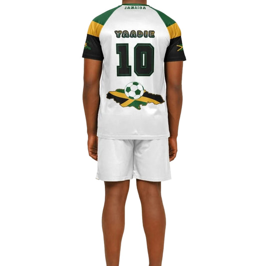 Jamaica National Team Soccer Jersey Set White