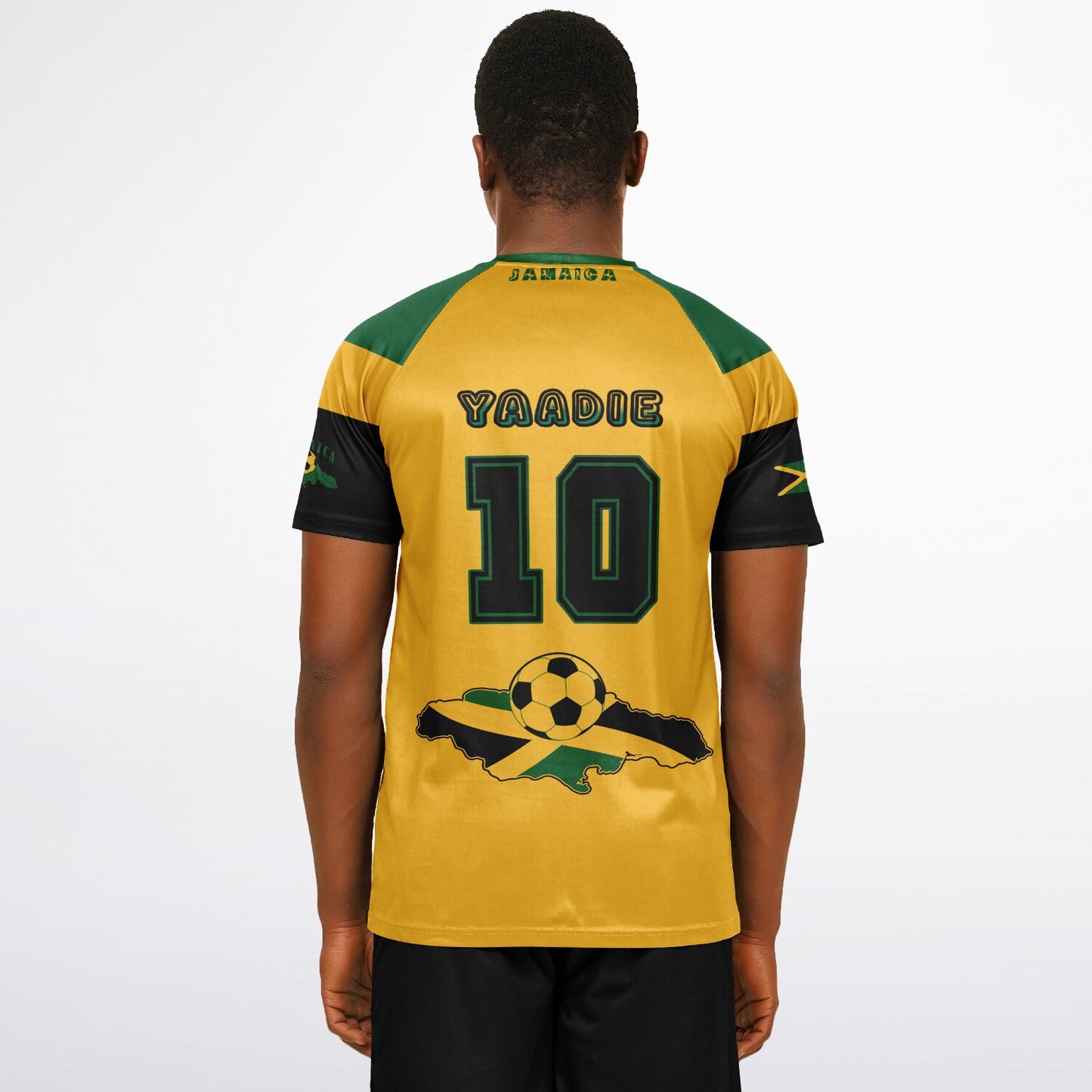 Jamaica Soccer Jersey - Yellow